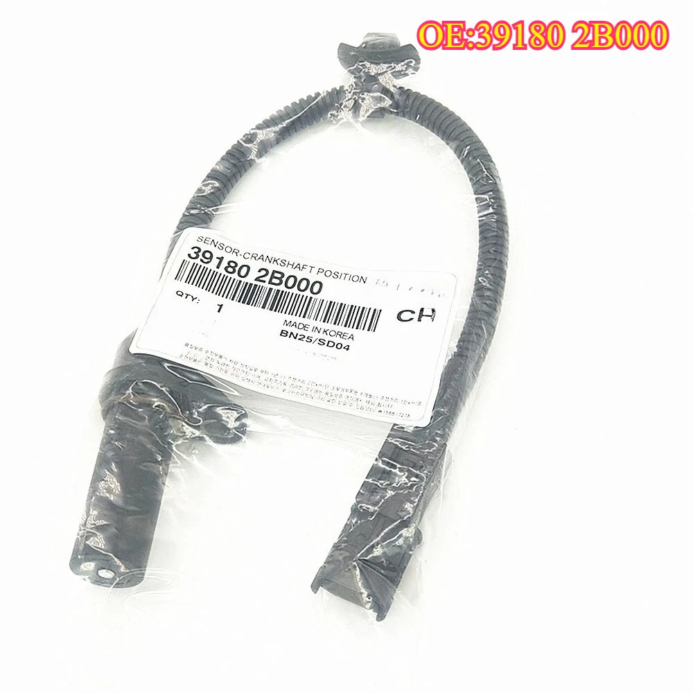 

High quality New for 39180-2B000 Crankshaft position sensor For Hyundai i20 i30 i40 IX20/35 Veloster Accent Elantra KIA RIO