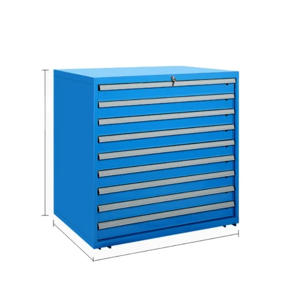 Steel Workshop Cabinet With Multi-Drawer Box Garage Tool Storage Workbench Customizable OEM Options