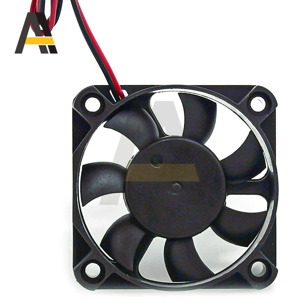 5V 12V 24V 2-wire Micro Cooling Fan 0.15A 5cm DC Turbo Oil Impregnated DC Industrial Fan DC5010 4100RPM 5100RPM 4500RPM