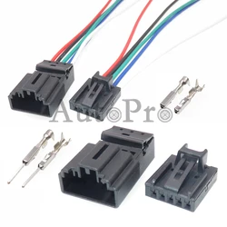 1 Set 5 Hole 1418778-2 1563569-1 8R0973705 8R0973605 AC Assembly Car Wire Socket Auto Small Current Steering Wheel Connector