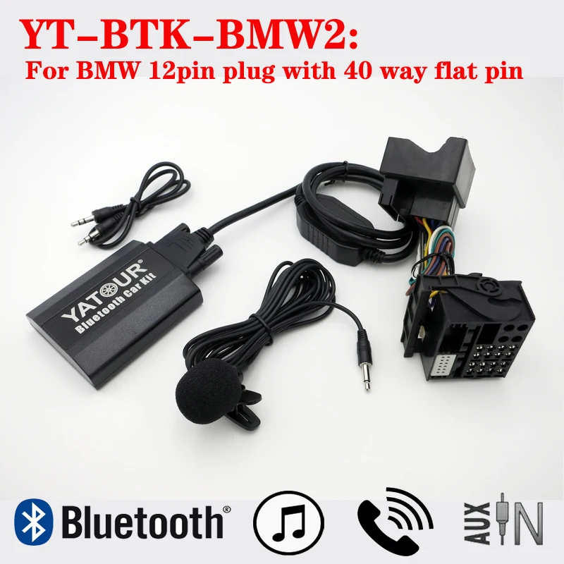 

Yatour цифровой Bluetooth MP3 с комплектом громкой связи для телефонных звонков для BMW E39 X3 X5 Z4 Z8 MINI R5x