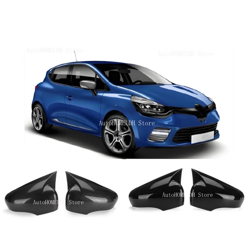 

Car Rearview Side Mirror Cover Wing Cap For Renault Clio 4 MK4/Captur/Zoe 2012 2013 2014 2015 2016 2017-2019 Door Shell Trim