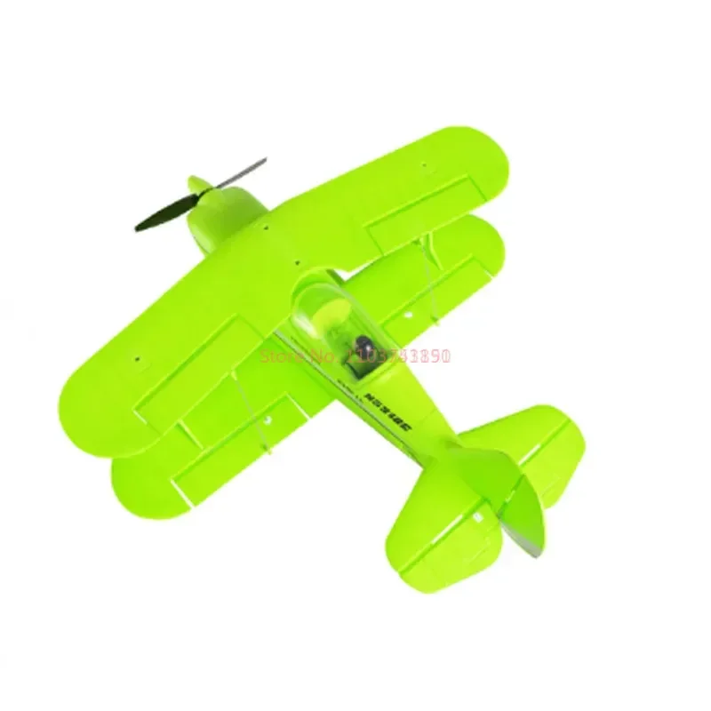 A310 Quatro Vias RC Biplano 3D/6G Segunda Guerra Mundial Faia D17S Biplano Alta Simulação Modelo de Controle Remoto Sem Escova