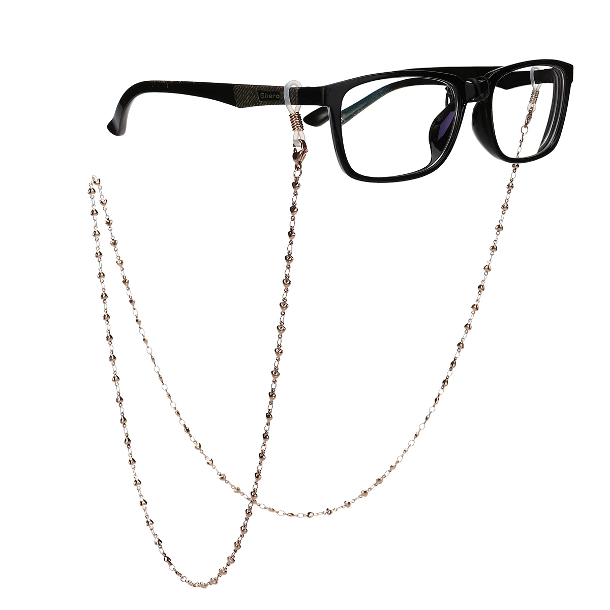 

Glasses Strap Eyeglass Chain Necklace Cord Stainless Steel Eyeglasses Beaded Lanyard