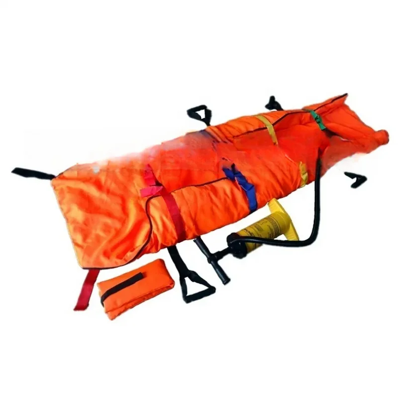 Easy Carrying Inflatable Emergency Rescue Vacuum Mattress Stretcher Suitable