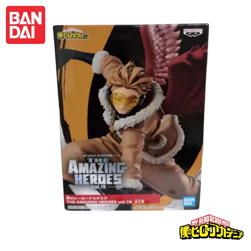

In Stock Original Bandai Banpresto My Hero Academia Hawks The Amazing Heroes Vol.19 Action Figure Model Doll Brand New Boxed