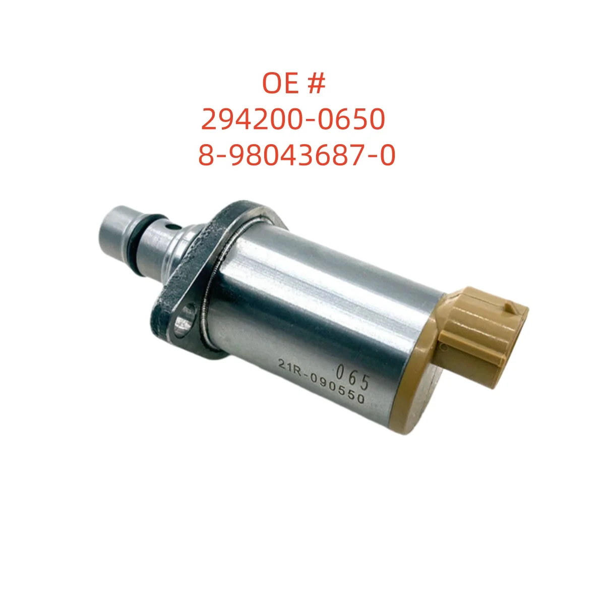 

high quality 294200-0650 8-98043687-0 HP3 fuel pump pressure control valve for Hino J05E Truck
