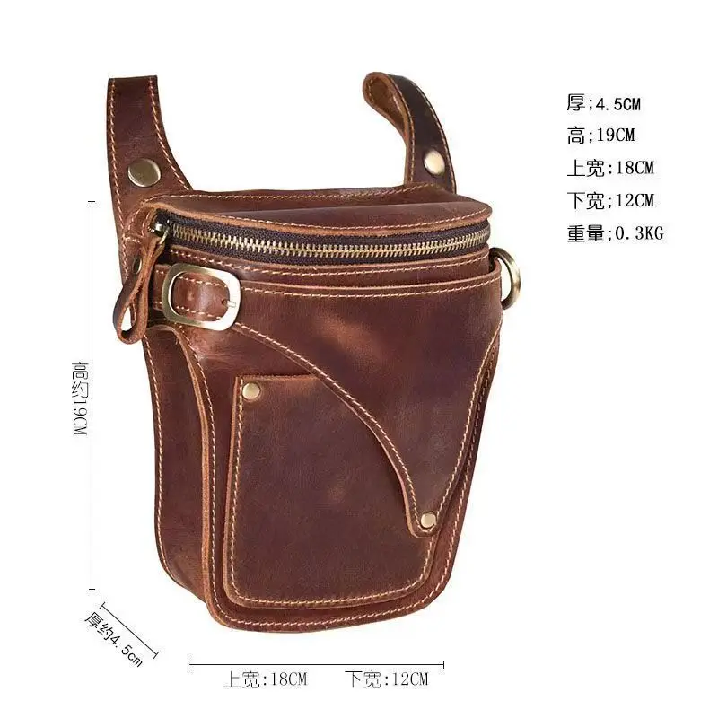 Vintage Pferdeleder-Handytasche, Kopfteil aus Rindsleder, Schlüsseltasche, personalisiertes Anhänger-Accessoire – Detail 17