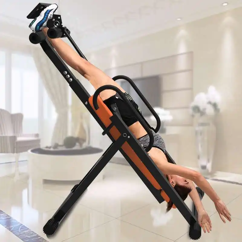 Adjustable Height Handstand Machine Home Body Fitness Gym Equipment Sport Massagers Inversion Tables