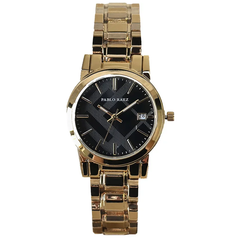 ZH121 นาฬิกาผู้หญิงอินเทรนด์และทันสมัย ปฏิทินธุรกิจ นาฬิกาควอทซ์กันน้ํา นาฬิกาพักผ่อน ของขวัญ นาฬิกาสําหรับผู้หญิง