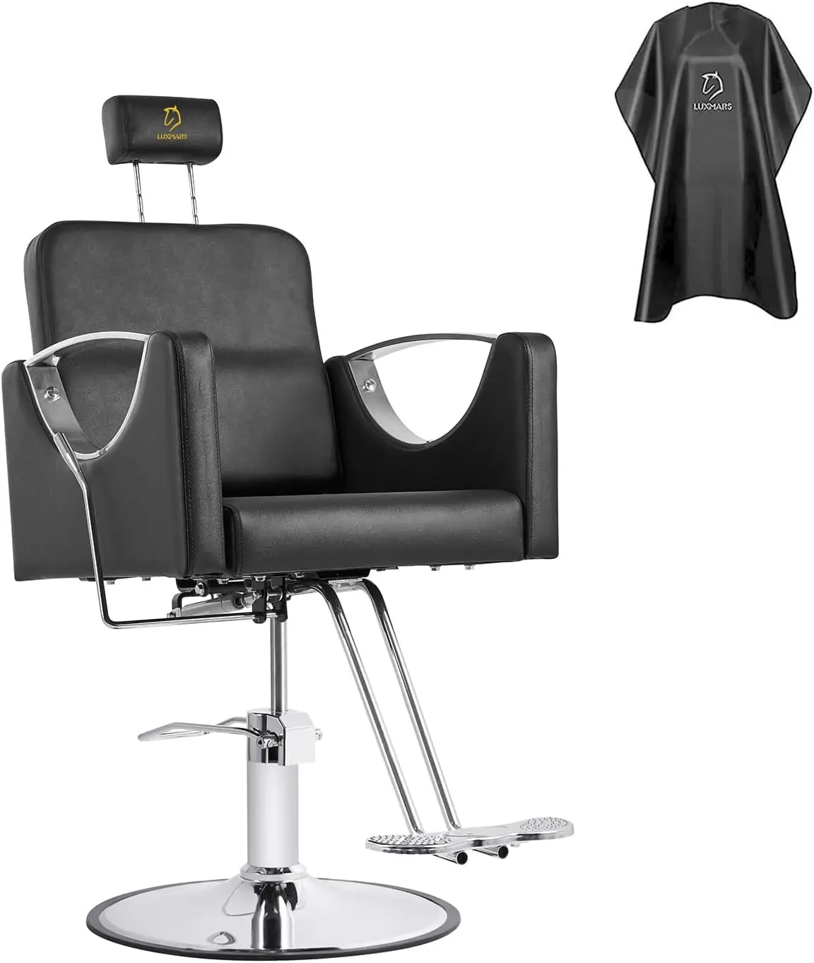 Barber Chair Hydraulic Barber Chairs 360 Degrees Rolling Hair Styling Chair Purpose Beauty Spa Salon Equipment