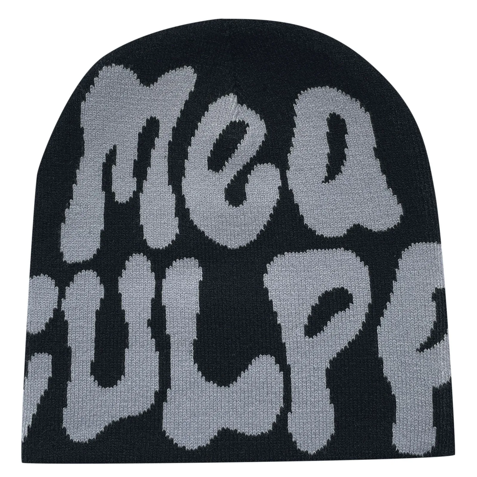 Fashion Kpop Knitted Beanies Mea Culpas Y2k Hat Unisex Winter Wool Warm Quality Cap Men Women Streetwear Cold Cap Gorros Bonnet