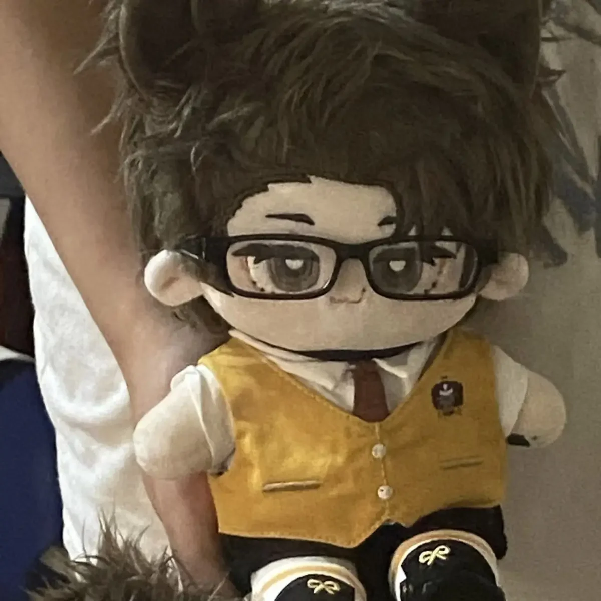 

Универсальный художник Laurent Ban, 20 см, плюшевая кукла для косплея со скелетом, игрушки для коллекции фанатов или друзей, подарок на день рождения, Рождество