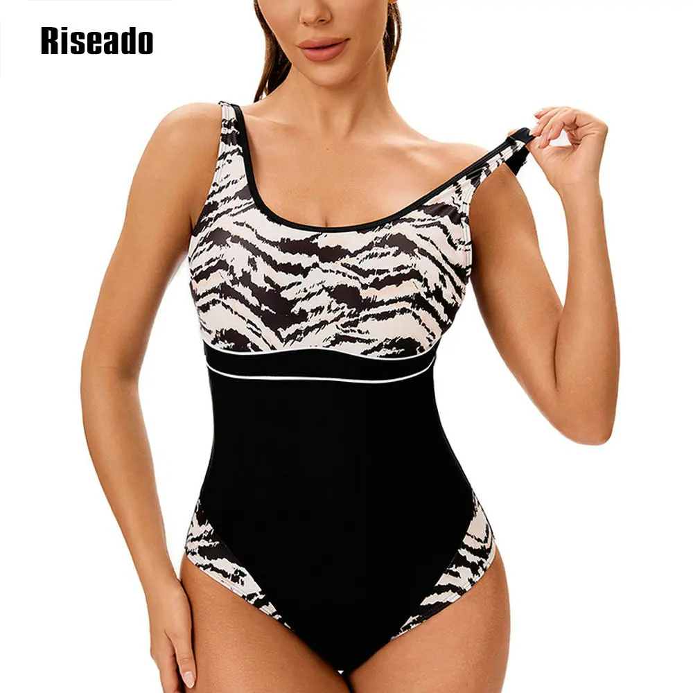 Womens One Piece Swimsuit Athletic Bathing Suits Training Sport Swimwear for Woman