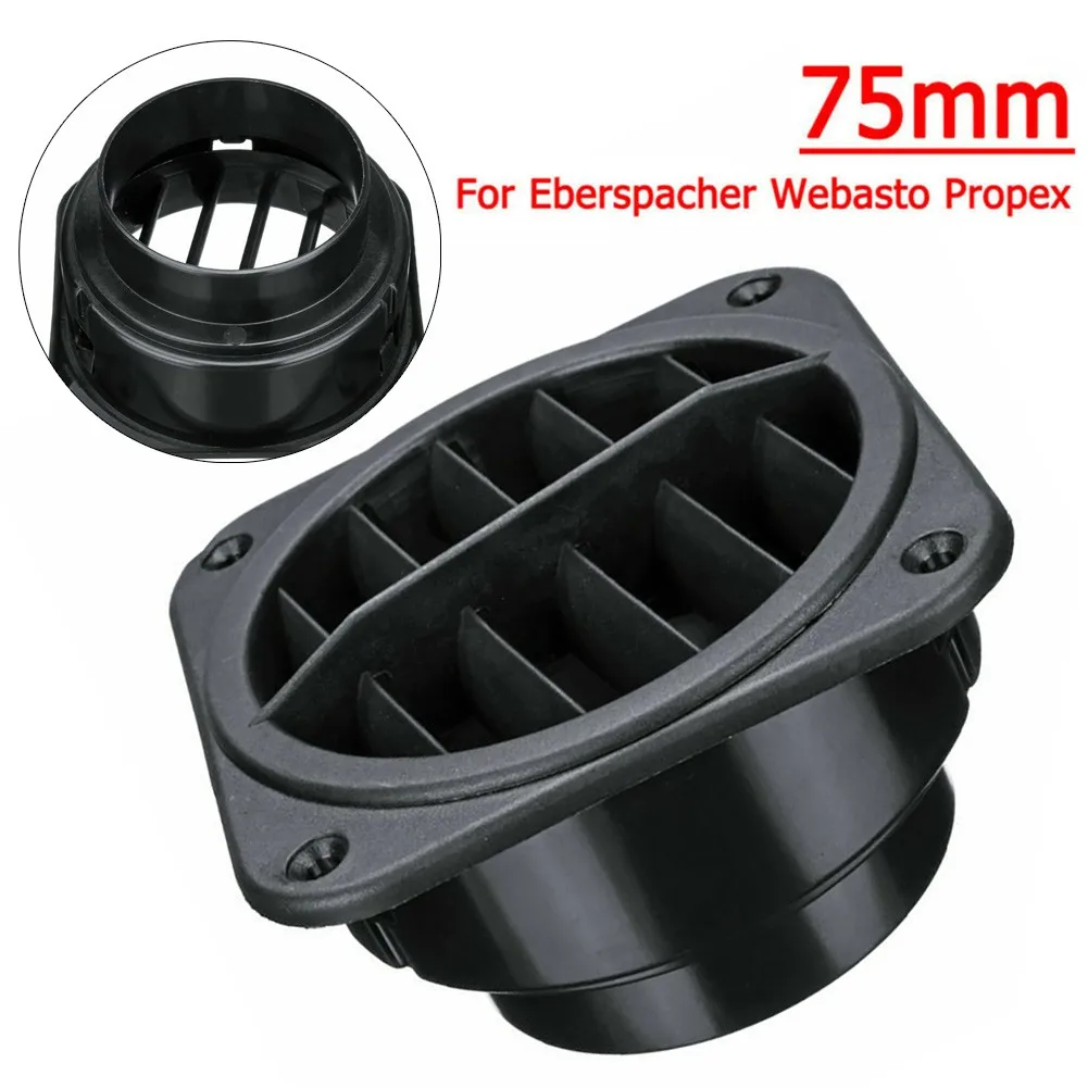 

Adjustable 360 Degree Rotatable Duct Air Vent Outlet 75mm Car Air Diesel Heater For Webasto For Eberspacher Compatible