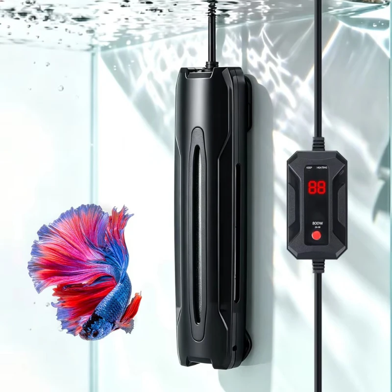 Aquarium Heater Quartz Automatic Constant Temperature External Control Digital Display Fish Tank Heater Fast Delivery