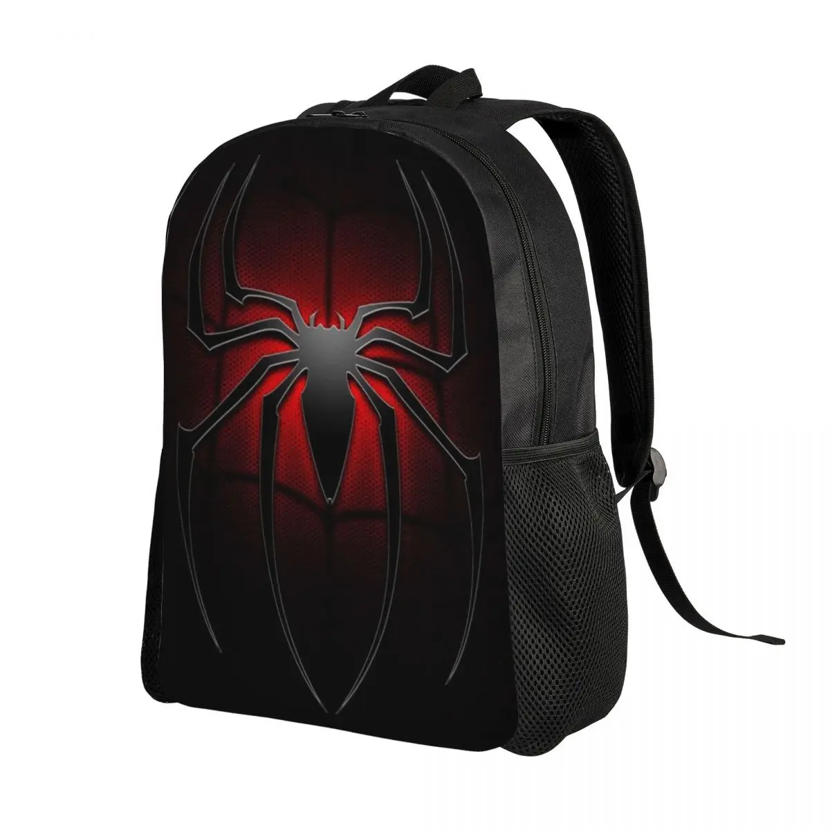 Custom Red Spider Travel Backpack Men Women School Laptop Bookbag Web College Student Daypack Bags