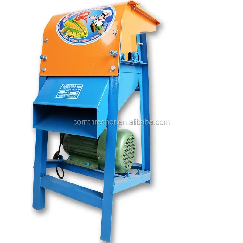 

High Safety Level 1 ton/h Large Capacity Automatic Vertical Corn Thresher