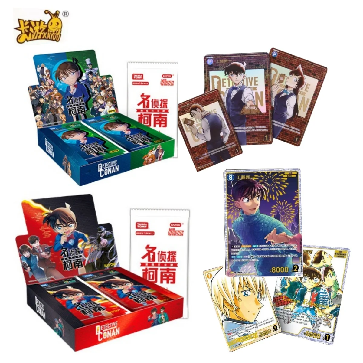 

Коллекционные карточки KAYOU «Детектив Конан» — расширение набора Vol.1&2, аниме-карточки для TCG-битв, детские игрушки и подарки