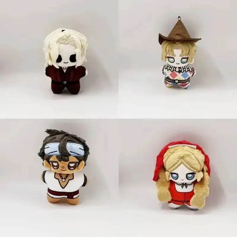 

2025 Game Student Keychain Identity V Cosplay Hermit Perfumer Grave Keeper Puppeteer 10Cm Dango Cute Soft Knapsack Pendant Gifts