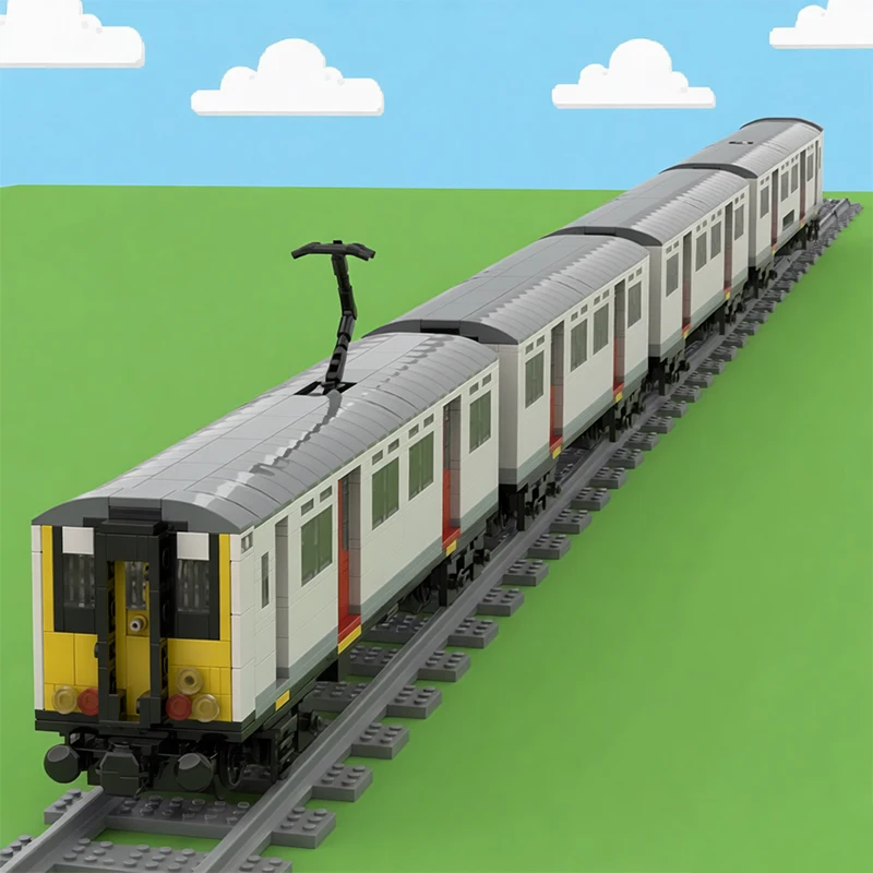 1803 Piezas Coche Clase 317 de 8 Pulgadas de Ancho con Funciones de Potencia MOC, Bloques de Construcción Modulares Personalizables, Juguete Educativo Popular DIY, Regalos para Fiestas