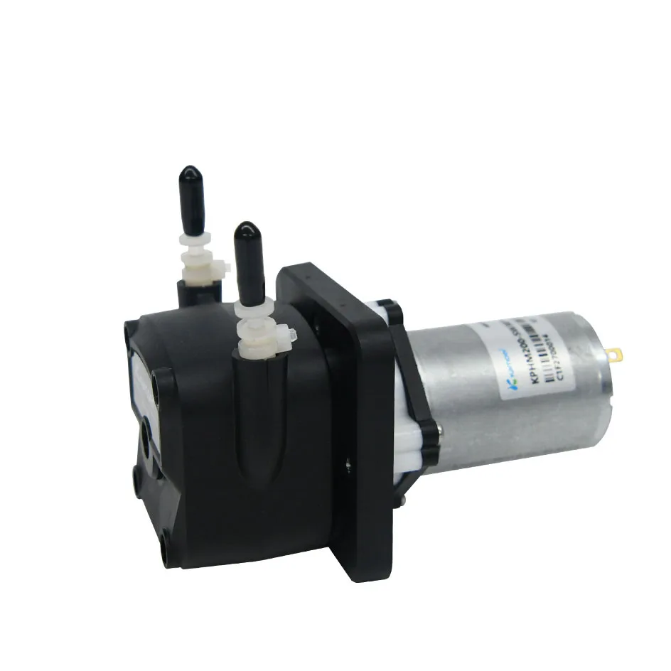 Small peristaltic Pump 24V DC Motor  KPHM200 high Flow Laboratory High-Precision Liquid dosing Pump 200ml/min