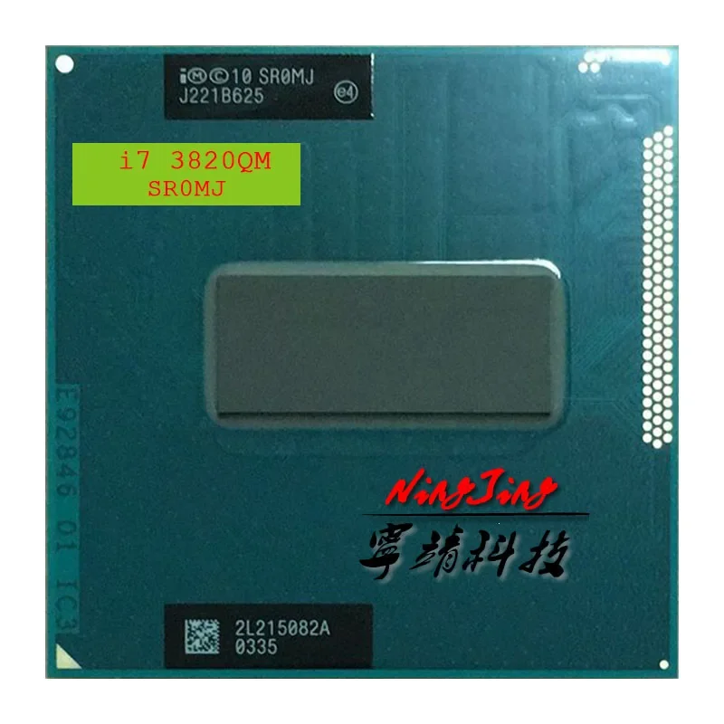 Intel Core i7-3820QM i7 3820QM SR0MJ 2.7 GHz Used Quad-Core Eight-Thread CPU  8M 45W Socket G2 / rPGA988B