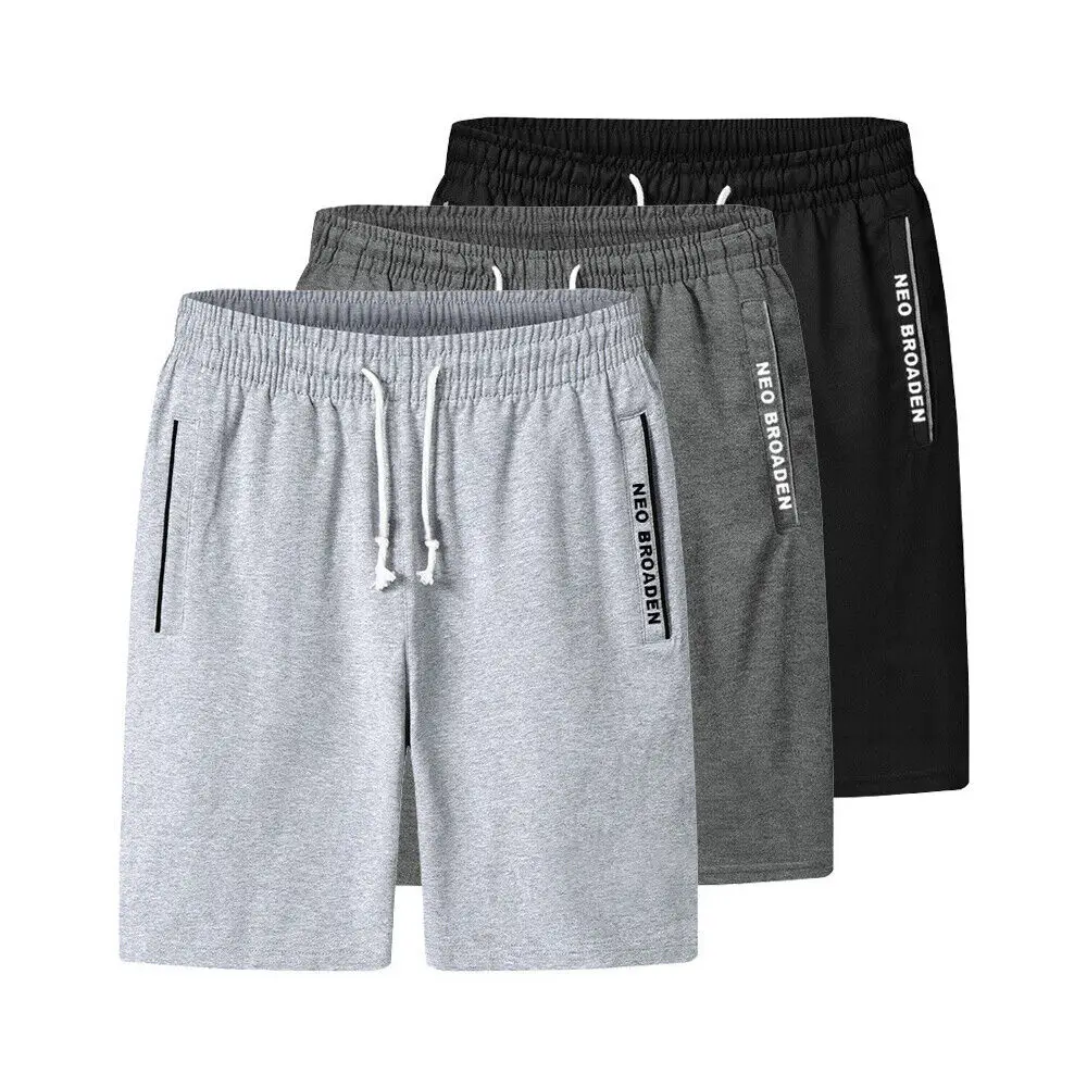 Pantalones cortos deportivos para hombre, ropa de playa, suelta, transpirable, cómoda, informal, Verano