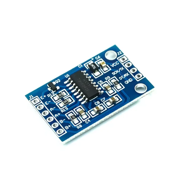 HX711 AD serial port module microcontroller electronic scale weighing sensor 24 bit precision pressure sensor