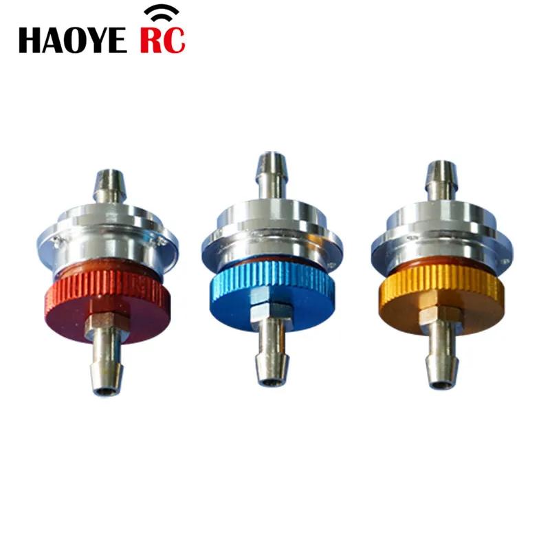 HY 1Pc CNC Alu Fuel Tank Filler Nozzle (For Jet) Alu Fuel Filler Tank Accessories For RC Accessories Tank Parts D22 Three Colors