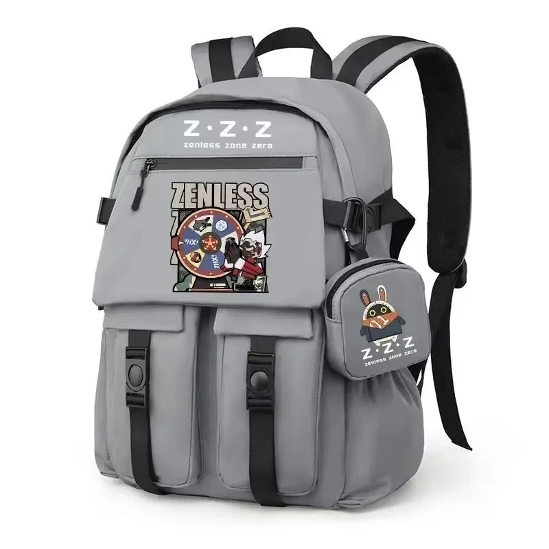 Game Zenless Zone Zero Bangboo Backpack For Kid Back To School