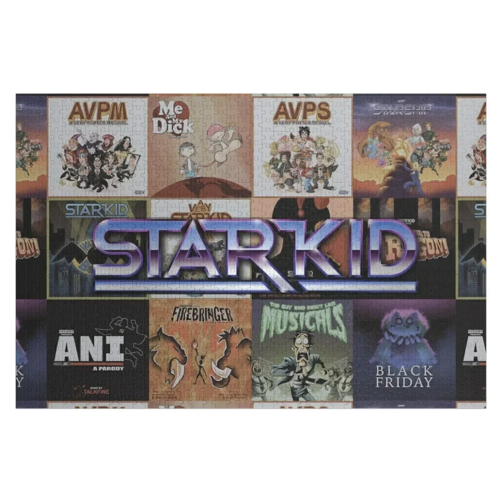 

Starkid All Shows Logo Jigsaw Puzzle Personalized Wooden Name Wood Adults Personalized Toys Wooden Decor Paintings Puzzle