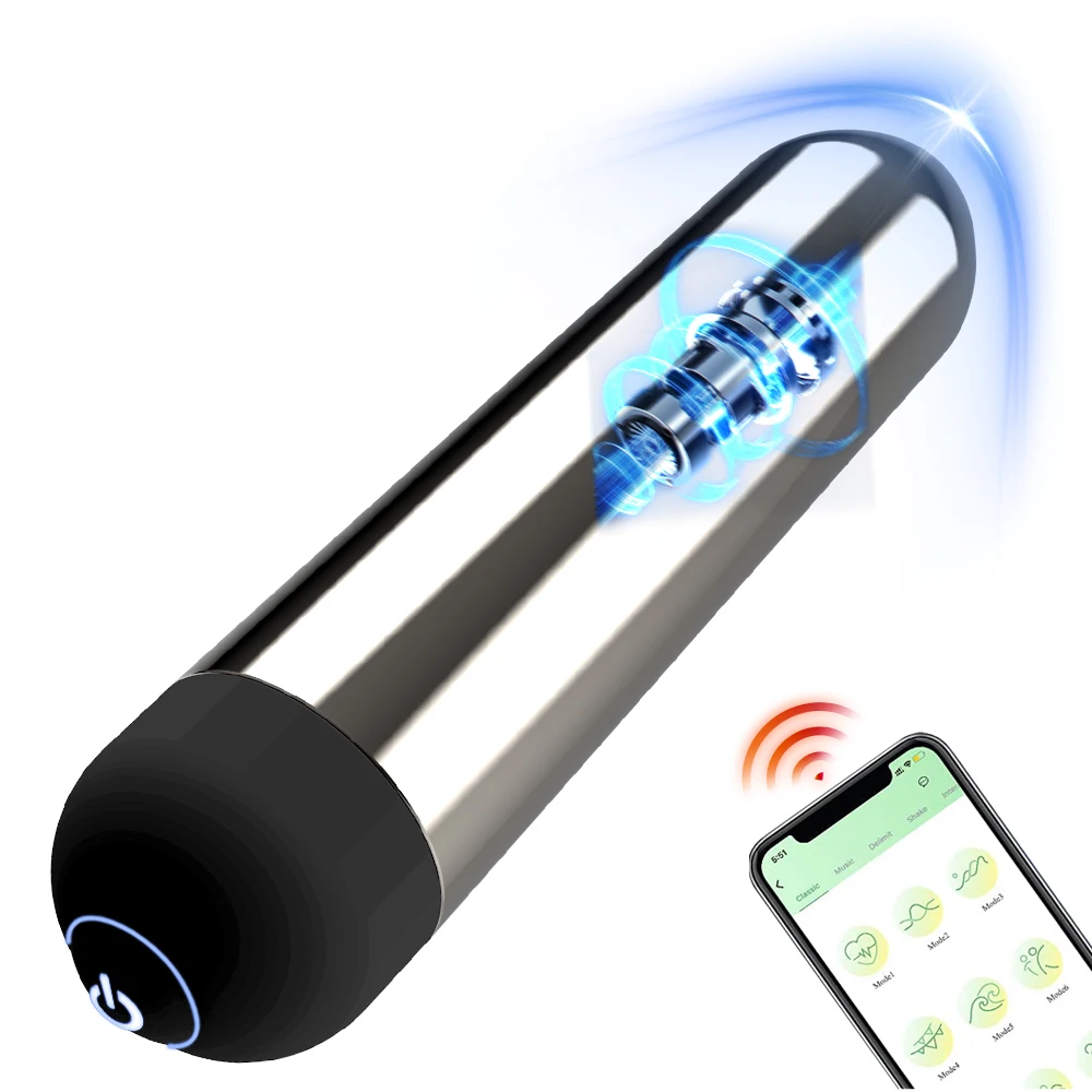 Wearable bullet vibrator G-spot clitoris stimulation adult sex toy with app remote control vibration invisible strap underwear
