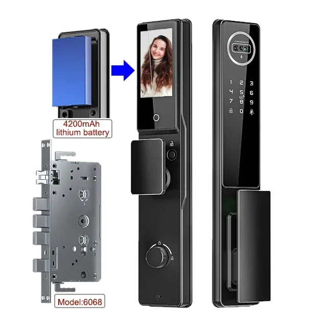 

Automatic Remote Control Video Call Smart Door Lock Digital Camera Door Lock Face Recognition