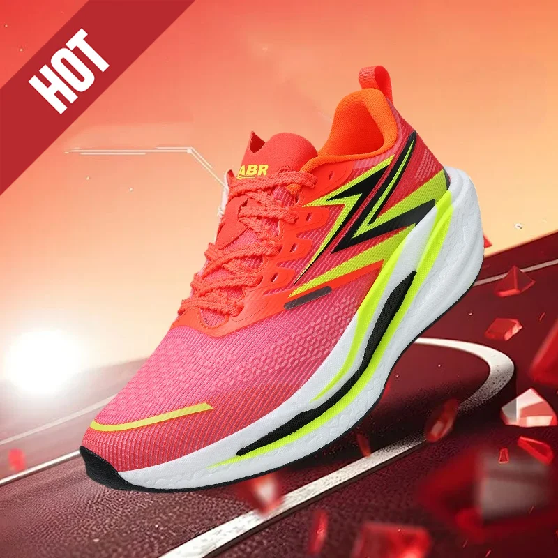 

Кроссовки для бега и марафона с карбоновой пластиной, мужские и женские, дышащие, легкие, удобные, нескользящие, для спорта и соревнований
