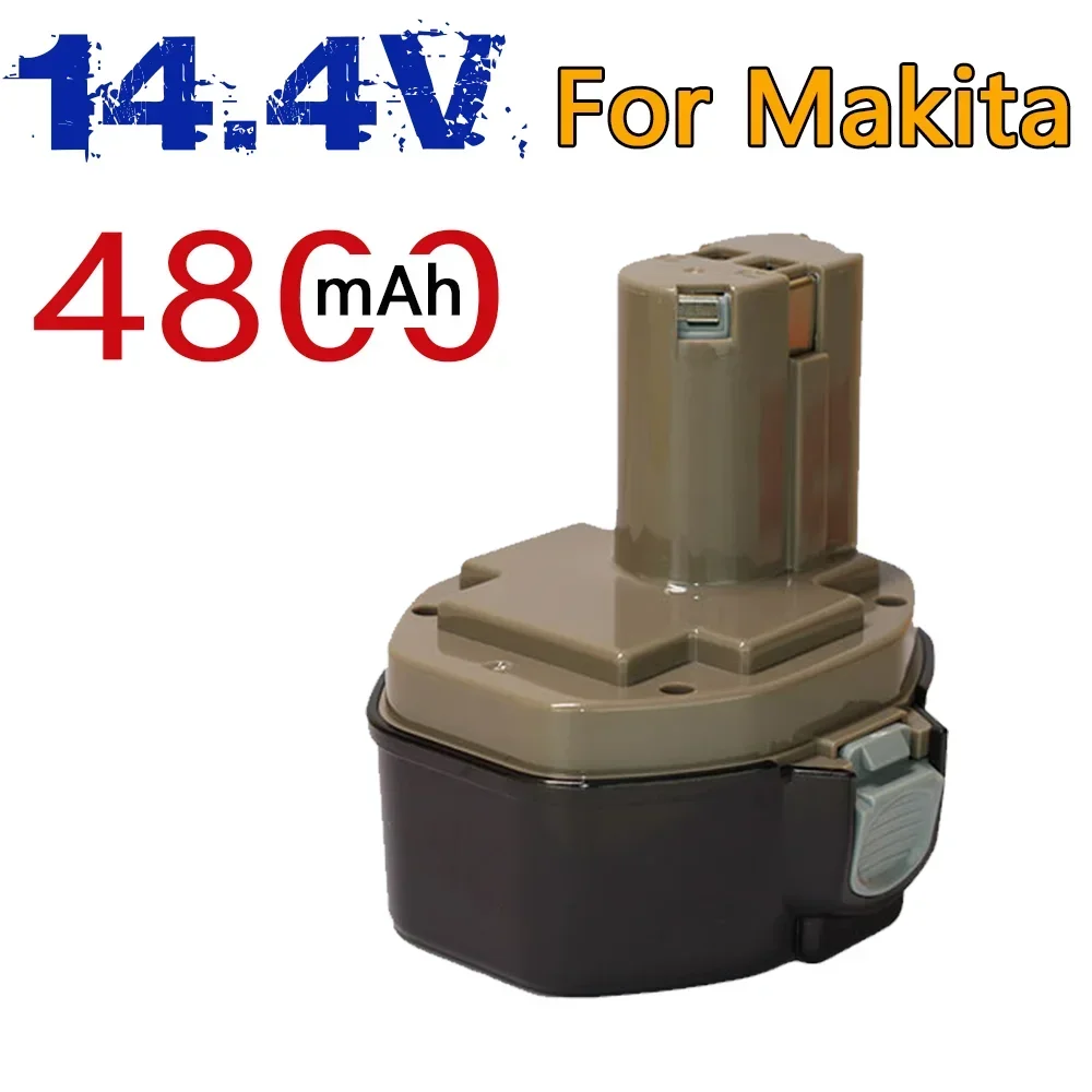 Replacement Battery for Makita 14.4V 4800mah Ni MH Rechargeable Battery Power Tools Battery PA14 1422,1420,192600-1, 628