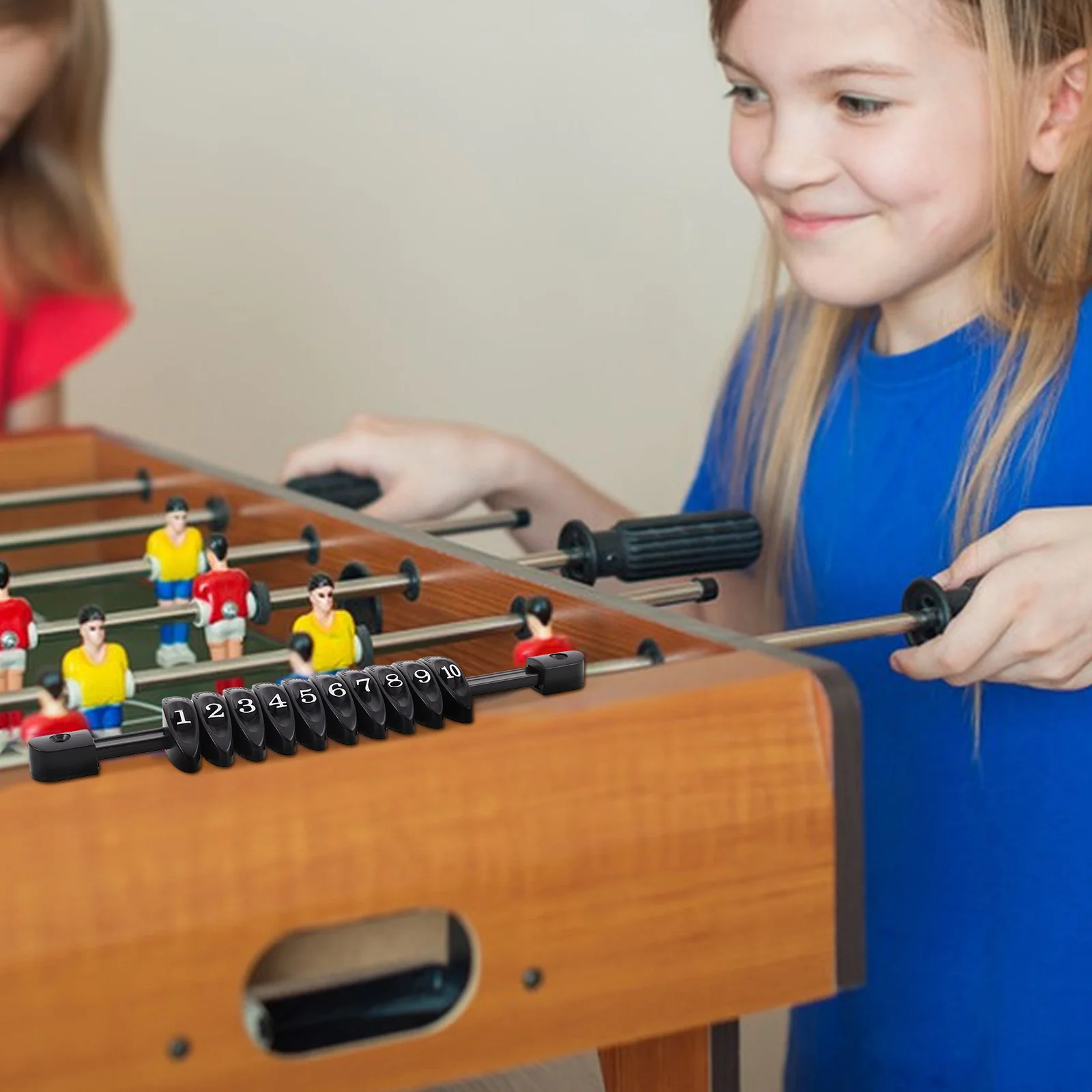 

1pc Table Football Counter For Kids Plastic Foosball Score Indicator Tabletop Soccer Sports Party Supplies Children'S Foosball