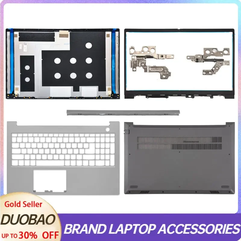 

For Lenovo Thinkbook 15 G2 ITL 15 G2 ARE LCD Back Cover Front Bezel Palmrest Bottom Case Hinges Hinge Cover Silver