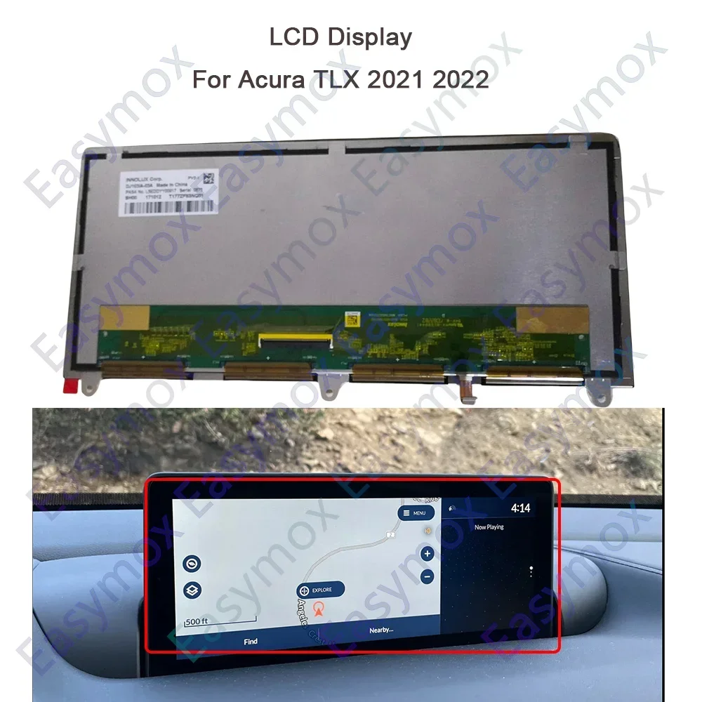 

12.3 Inch LCD Display for Acura TLX 2021 2022 2023 Navigation Multimedia Radio Screen Repair 39710-TGV-A11