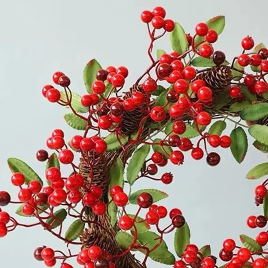 

Artificial Rattan Frame Home Room Wedding Christmas Halloween Party Outdoor Door Garden Decor DIY Bride Wreath Hanging Accessory