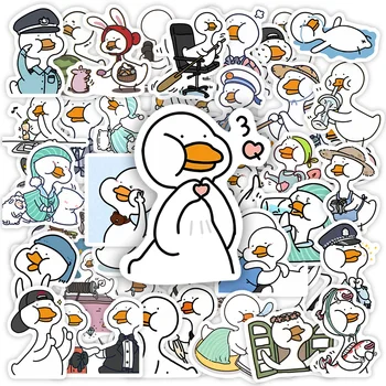 Funny Cartoon Duck Waterproof Stickers DIY Phone & Laptop