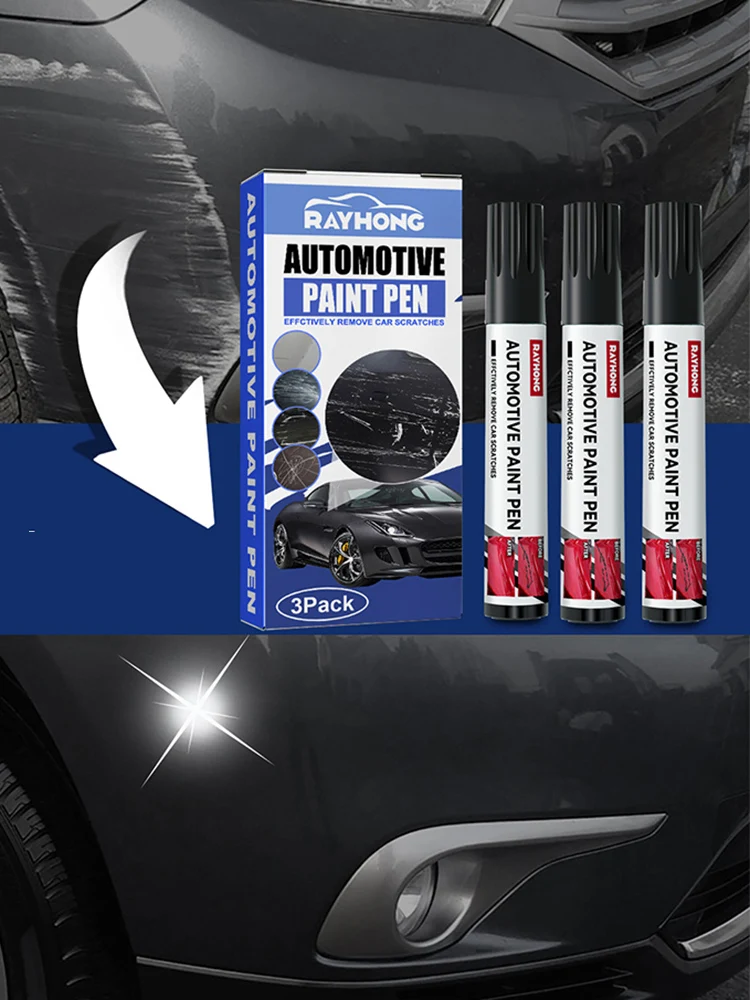 3pcs Remover Scratch Paint Pen Universal Car Paint Scratch Repair Pen Car Scratch Removal Repair Tool for Car Maintenance Care