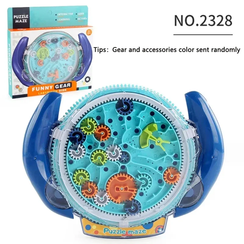 UFO Puzzle créatif labyrinthe magique Transparent Puzzle Cube de vitesse boule roulante magique 3D labyrinthe jouets pour enfants jouets anti-Stress