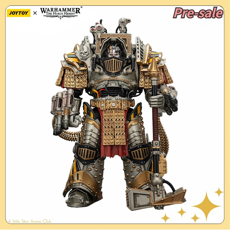

【Pre Sale】 JOYTOY 1/18 Action Figure Warhammer The Horus Heresy Iron Warriors Perturabo Primarch of The LVth Legion Toy