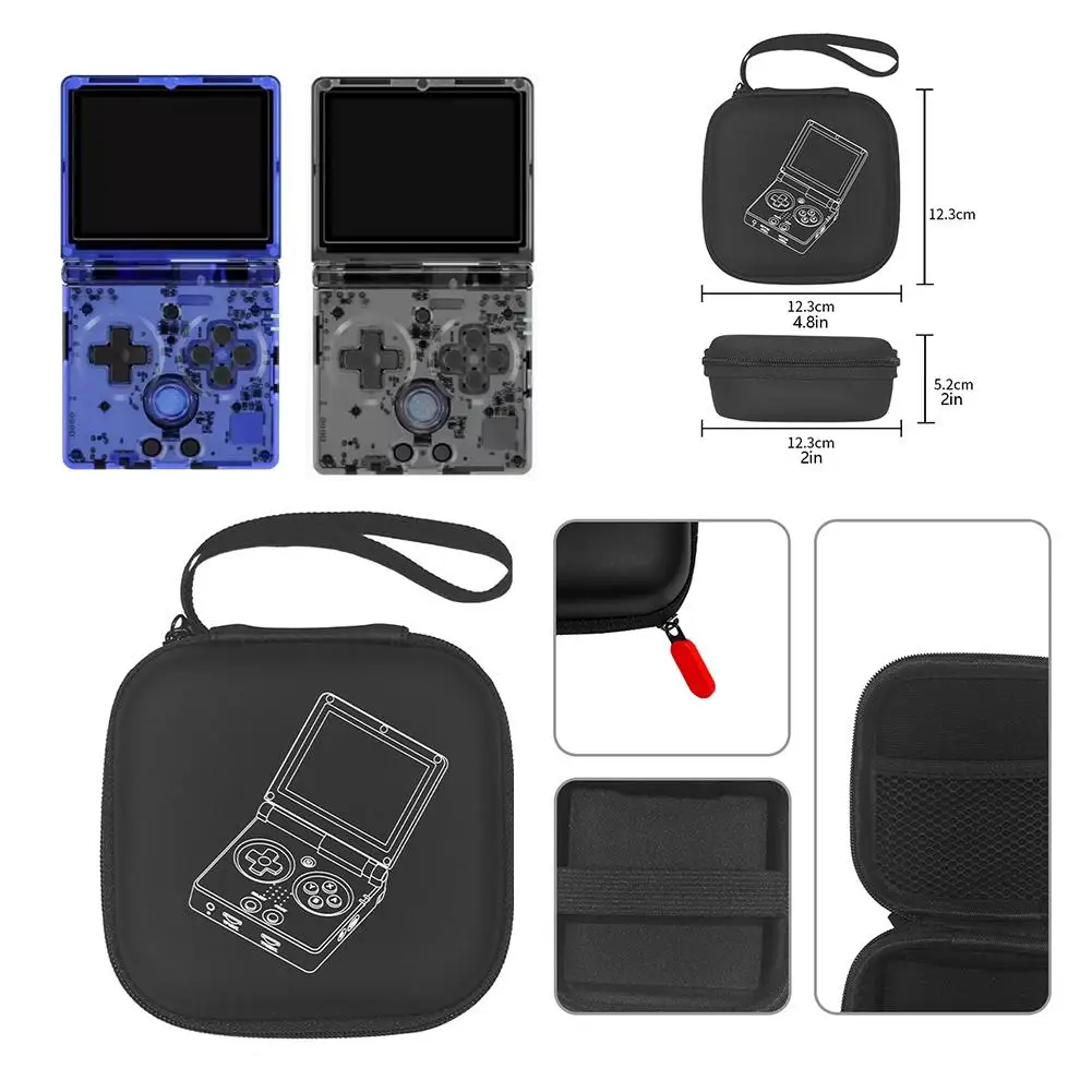 

For RG35XXSP Game Console Original Storage Bag Flip Game Console Portable Storage Box Game Console Accessories Pack