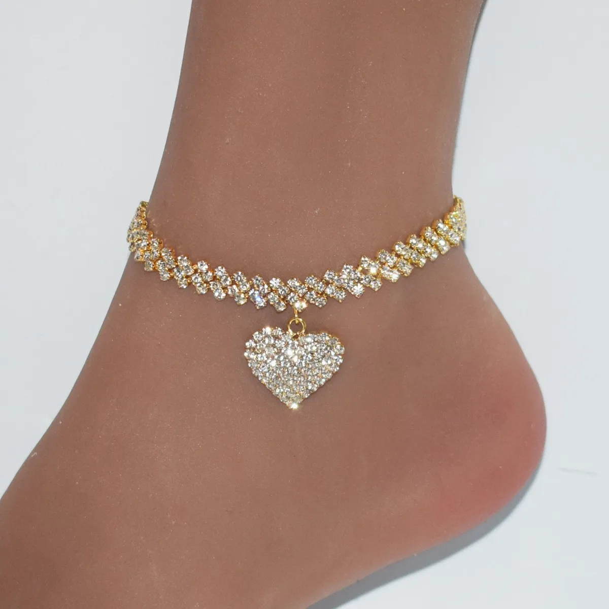 Bohemia Sexy Thin Chain Anklets for Women Summer Beach Barefoot Sandals Foot Accessories image 4