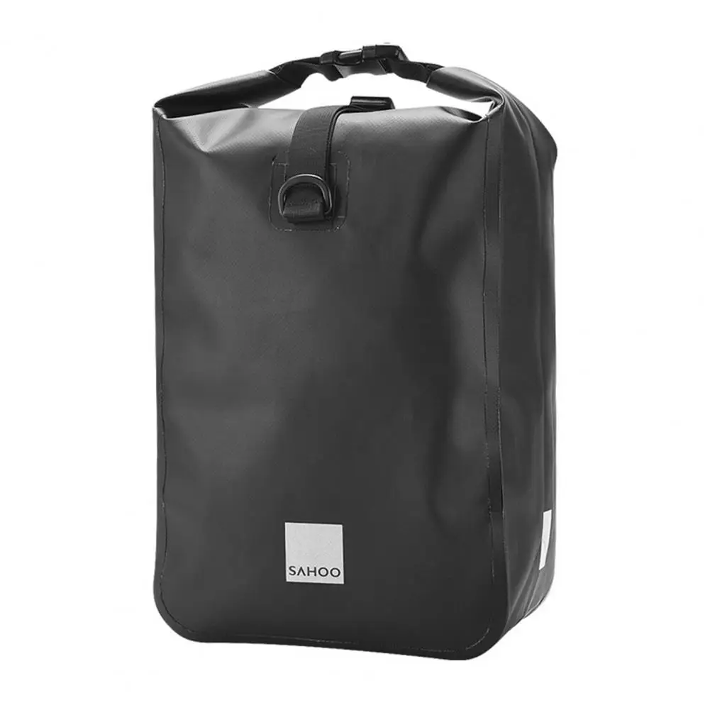 

Bike Front Beam Bag Practical Reflective Logo Black Simple Installation Buckles Upper Tube Tool Bag Cycling Supplies