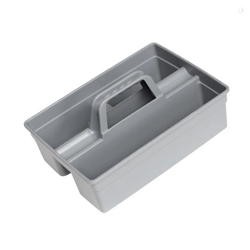 Utility Supply Tray With Center Handle for Garage and Cleaning Tasks