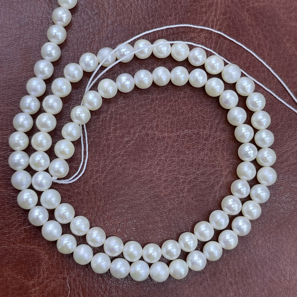 

AAAA 5-6mm Near-round High-quality Natural Freshwater Pearls Beads for Jewelry Making Supplies DIY Necklace Bracelet Accessories