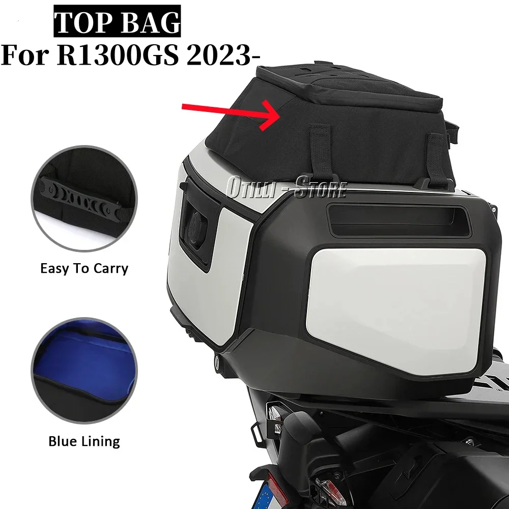 

R1300GS Motorcycle Accessories Top Case Bag GS1300 Top Box Portable Travel Waterproof Tool Bags For BMW R 1300 GS r1300gs 2023-